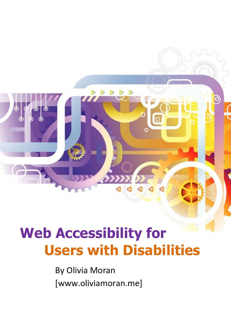  Accessibility For Users With Disabilities