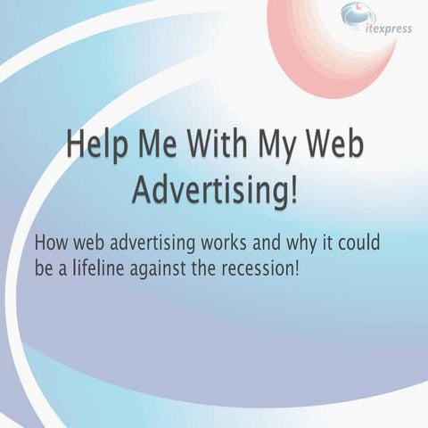 Help my Web Ads Suck