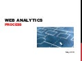 Web analytics process