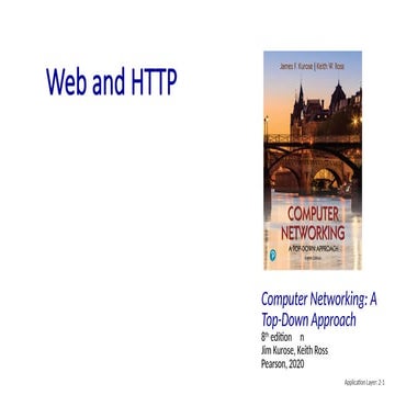 Web and HTTP a breif explaination on what is what | PPTX