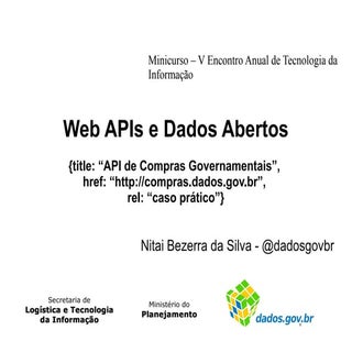 Web APIs e dados abertos - API de C...