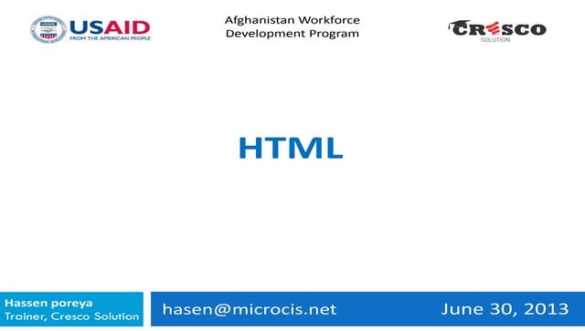 Html Help Sheet 02