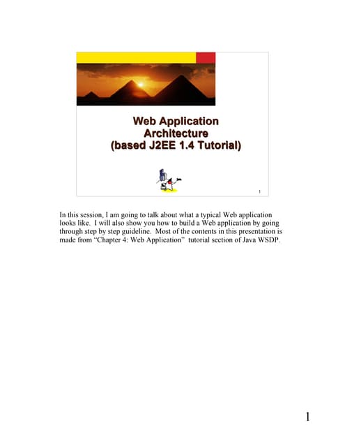 Web Application Architecture