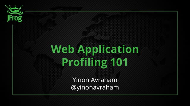GopherCon IL 2020 - Web Application Profiling 101