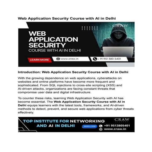 Web Application Security Course with AI in Delhi.pdf