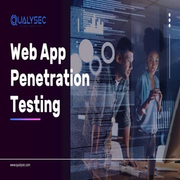 Web Application Penetration Testing: A Comprehensive Guide in 2025 | PPT