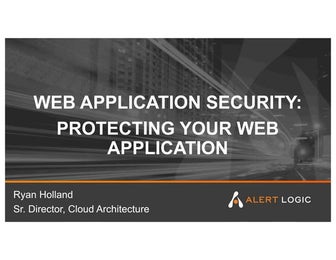 Web App Security Presentation by Ryan Holland - 05-31-2017