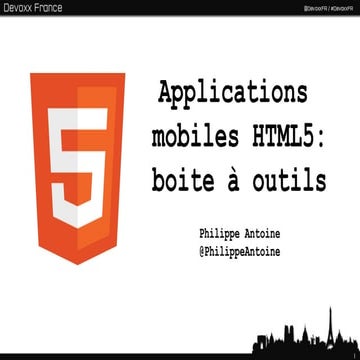 Webapps mobiles html5