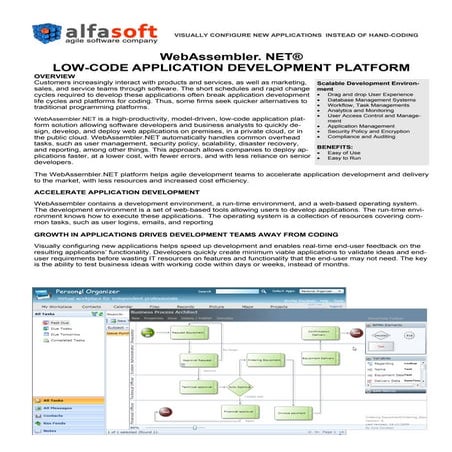 WebAssembler.NET® Business Process Management System