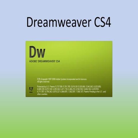Dreamweaver and Me