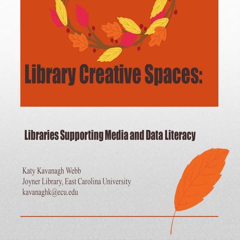 Webb -- Libraries Supporting Media and Data Literacy