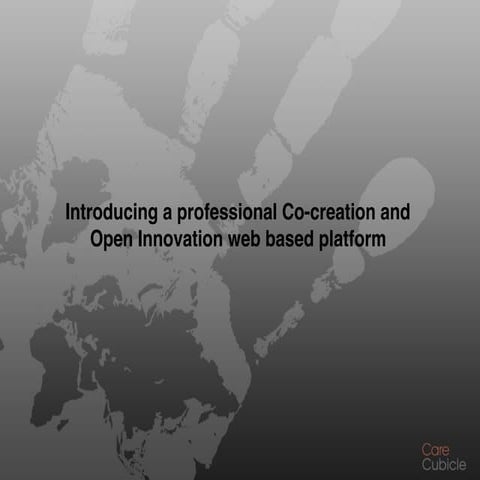 A Web based Co-creation and Open Innovation platform for business