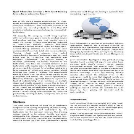 Web Based Training System