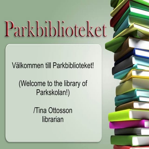 Webbaserade bibliotekstjänster