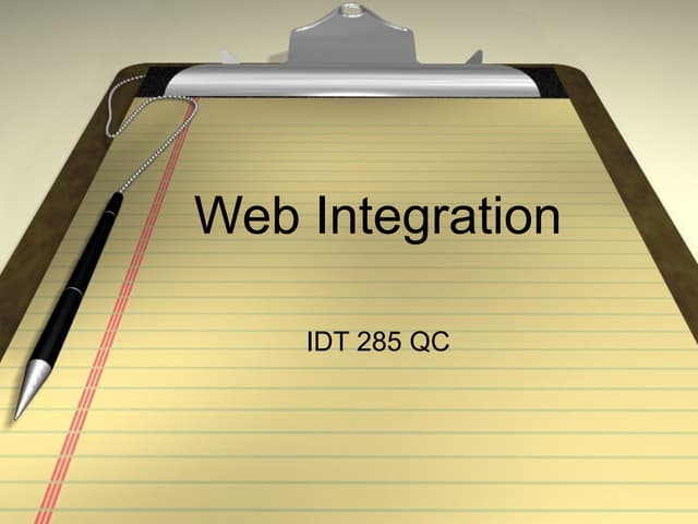Web basics