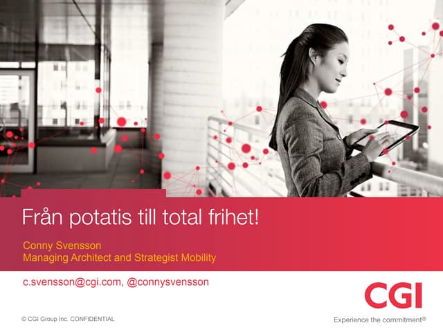 Från potatis till total frihet