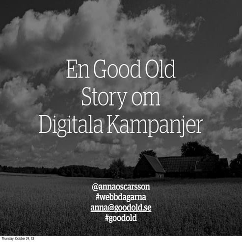  Webbdagarna digitala kampanjer 