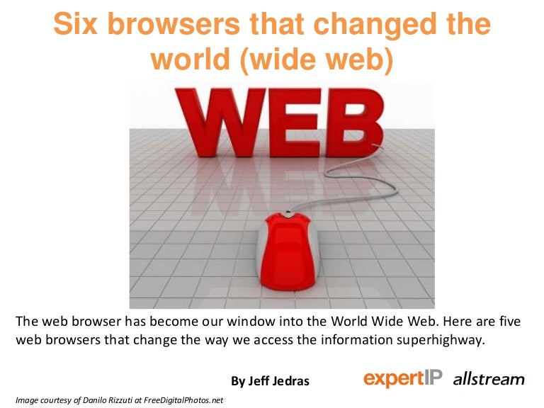 Six browsers that changed the world (wide web)