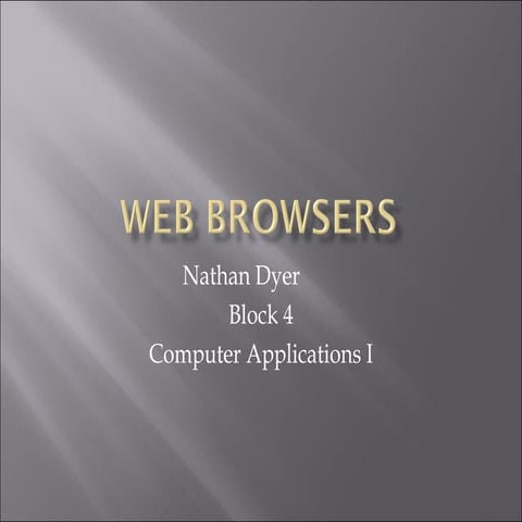 Web Browsers11