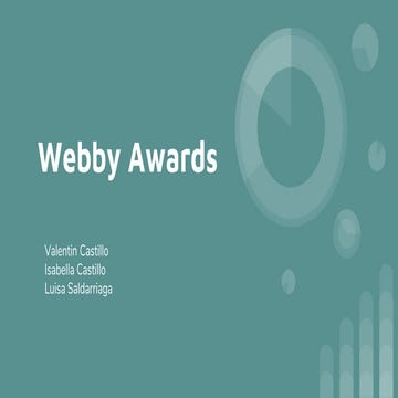 Webby awards