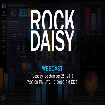 ROCKDAISY WEBCAST