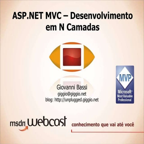 Asp.Net Mvc - Desenvolvendo em N Camadas