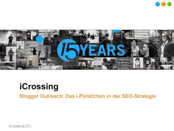 Blogger Outreach ist das i-Pünktchen in der SEO-Strategie
