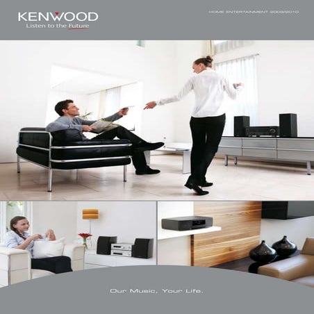 Kenwood: Catalogo Home Entertainment 2010