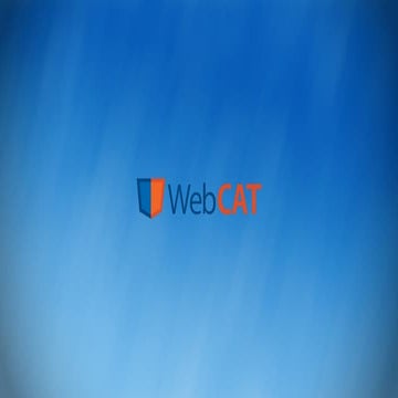 웹캣(WebCAT) 정식 v1.0