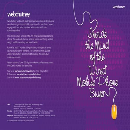 Webchutney Digital Mobile Handset Report 2010