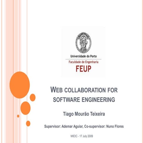 Web Collaboration for Software Engineering