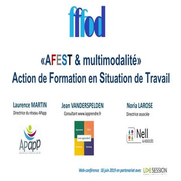 AFEST & Multimodalité | PPTX