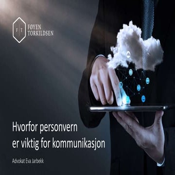 Hvorfor personvern er viktig for kommunikasjon – med Eva Jarbekk