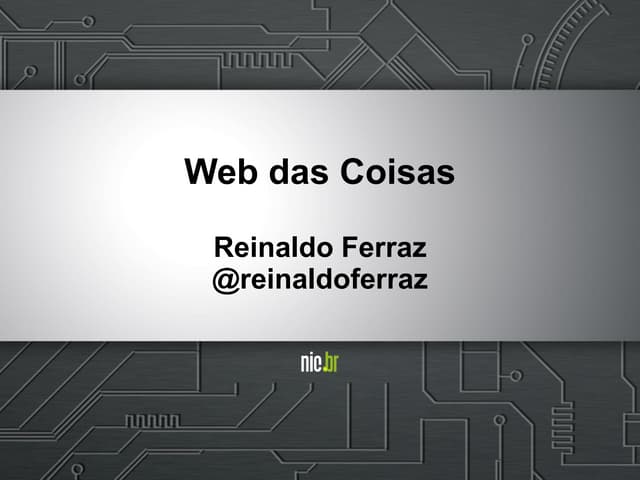 Web das coisas