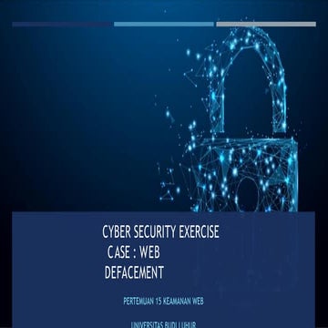 Web Defacement Internet - Cyber Drill.pptx