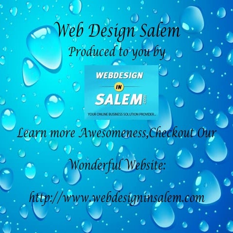 Web Design company Salem