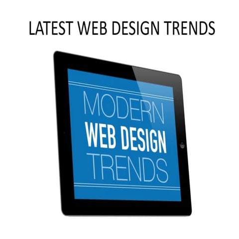 Latest Web Design Trends 