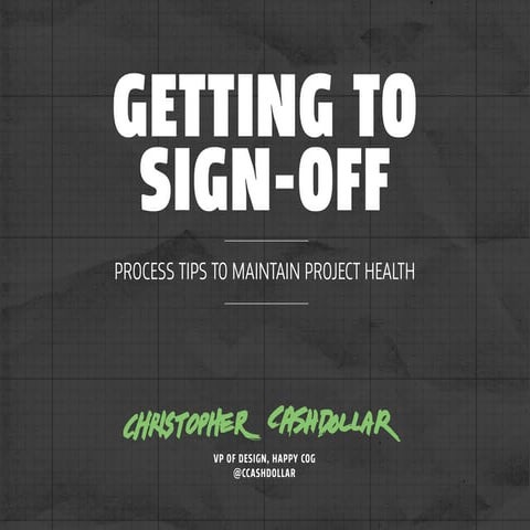 Project sign off | PDF