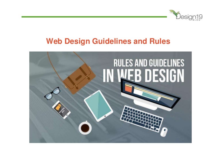  design guidelines and rules