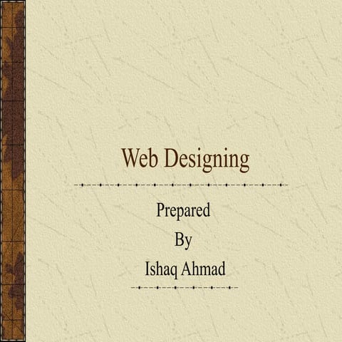 web designing Lecture 1 (Fundamentals of web )