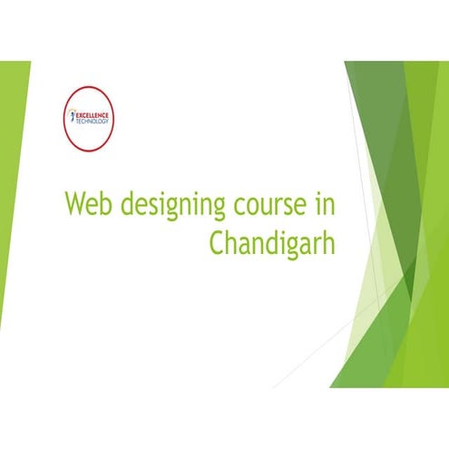 WEB DESIGINNF COURSE  FOR EXCELLENCE TECHNOLOGY IN HAM