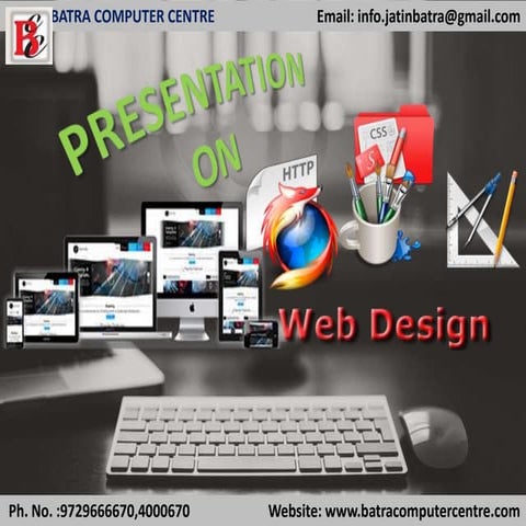 Web Designing Training in Ambala ! Batra Computer Centre