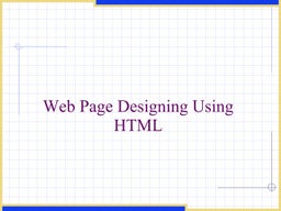 Basics of HTML 5 for Beginners | PPT