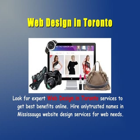 Web design in toronto | PPT