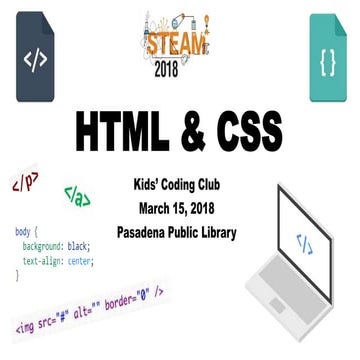 Web Design Basics for Kids: HTML & CSS | PPTX | Web Design and HTML ...