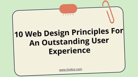 Basic Web Design Principles and Elements | PPT