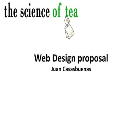 Web design proposal