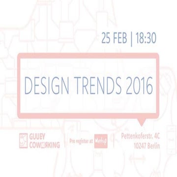 Web Design Trends 2016