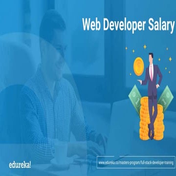 Web Developer Salary | Edureka
