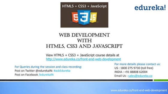 Introduction to Web development | PPT